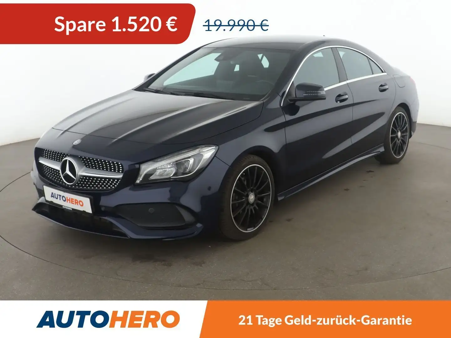 Mercedes-Benz CLA 200 CLA 200 d AMG Line*NAVI*PDC*SHZ*ALU* Blau - 1