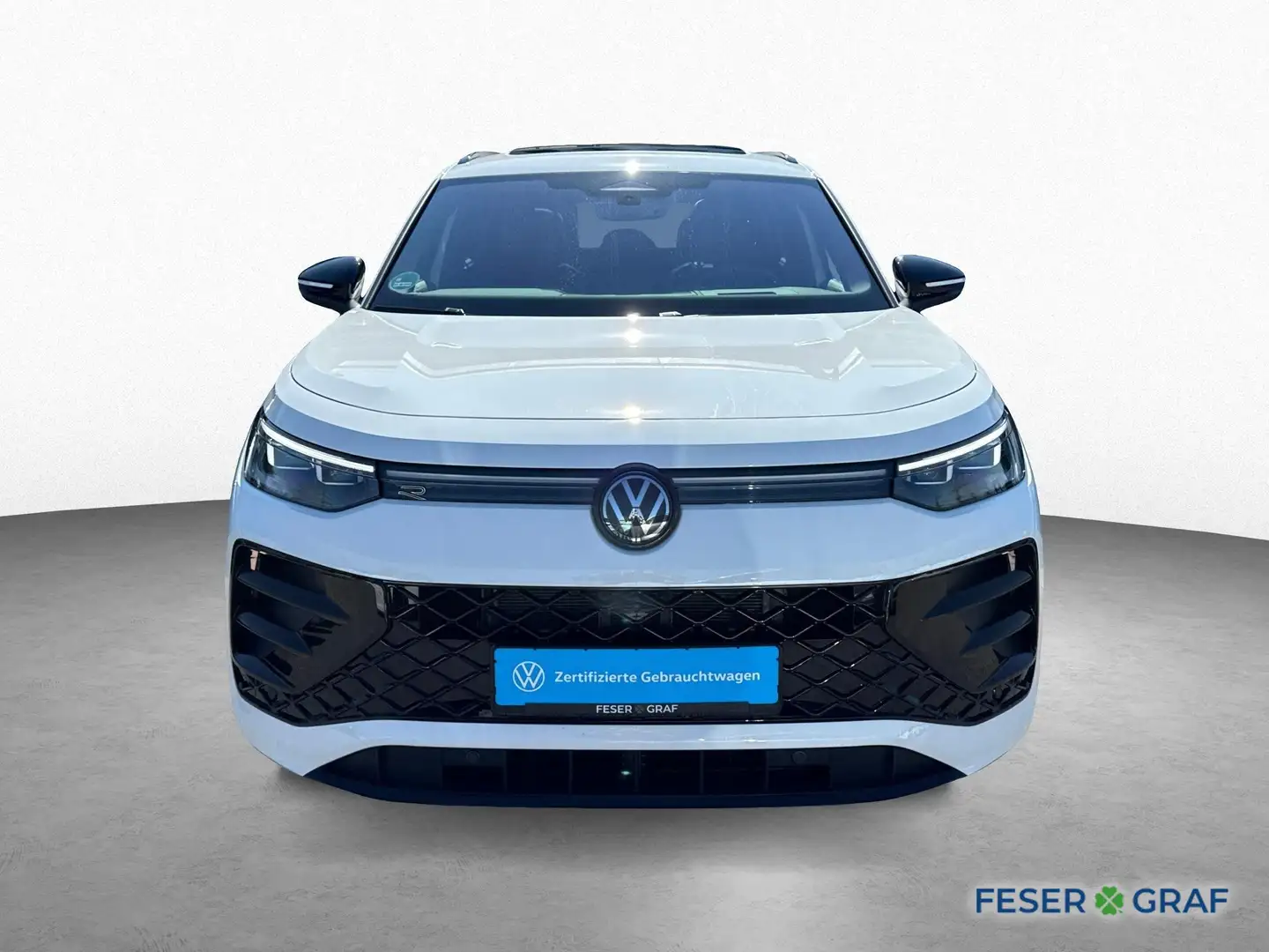 Volkswagen Tayron R-Line 1,5 l eHybrid DSG AHK PANO MATRIX Weiß - 2