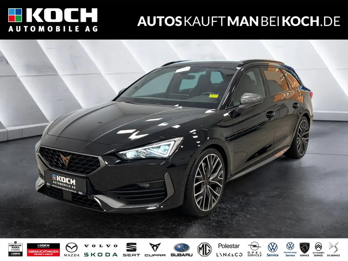 CUPRA Leon Sportstourer 2.0 TSI 4Drive VZ LED NAVI RÜCKF Schwarz - 1