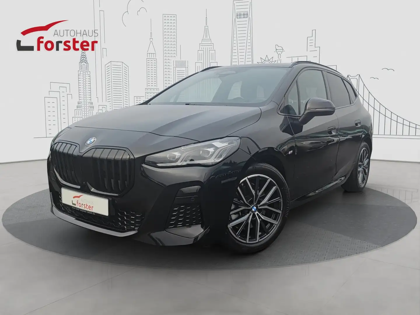 BMW 223 i M Sport PanoDach HUD SHZ Noir - 1
