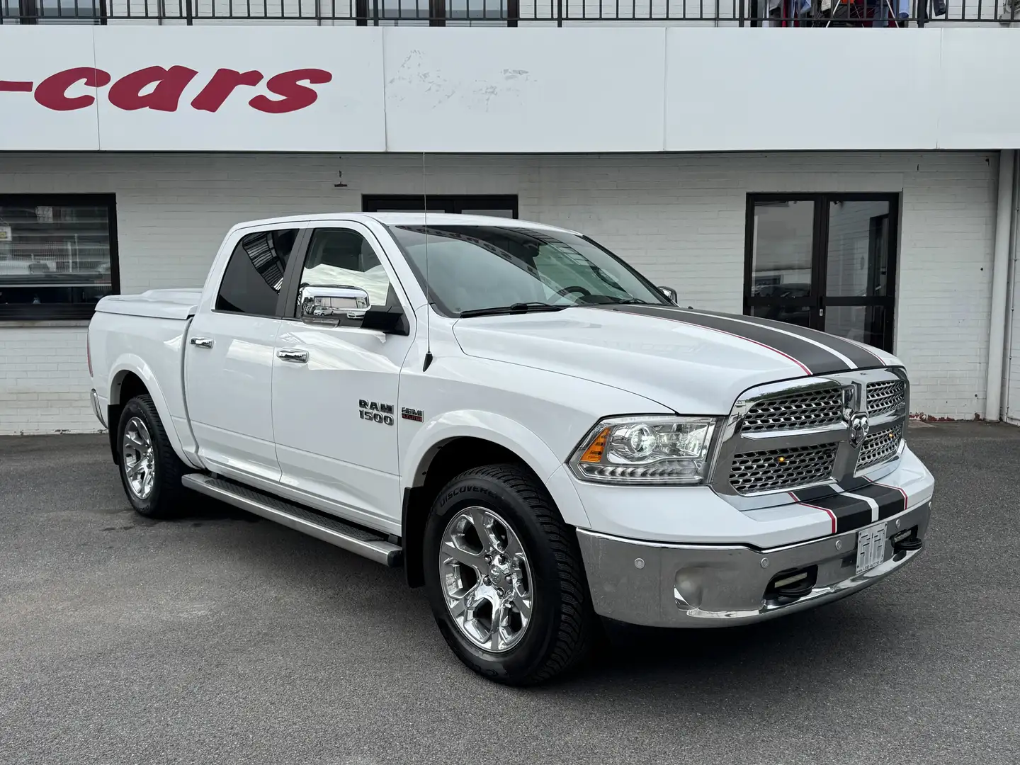 Dodge RAM RAM 1500 HEMI LARAMI 5700 LPG ESSENCE 401 CV FULL Blanc - 2