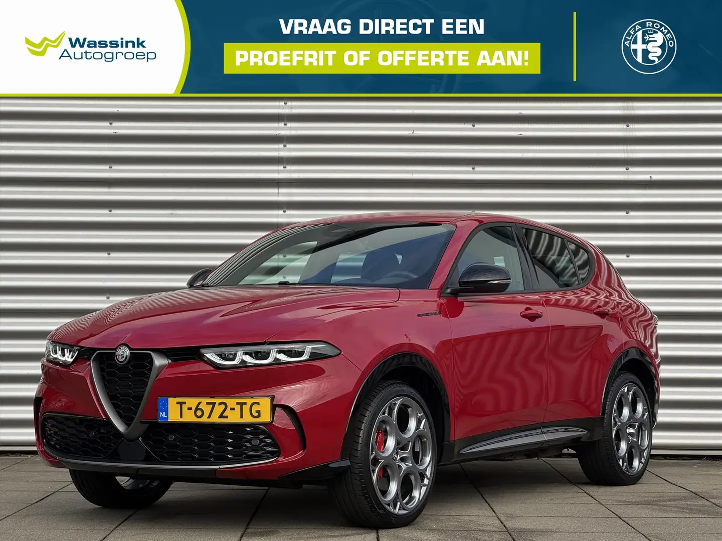 Alfa Romeo Tonale 1.3T Plug-In-Hybrid 280pk Aut Edizione Speciale | Rood - 1