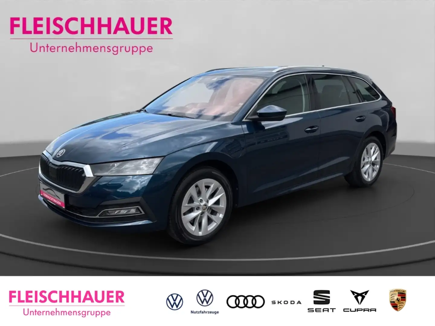 Skoda Octavia Combi Style 1.4 TSI DSG+MATRIX+AHK Blau - 1