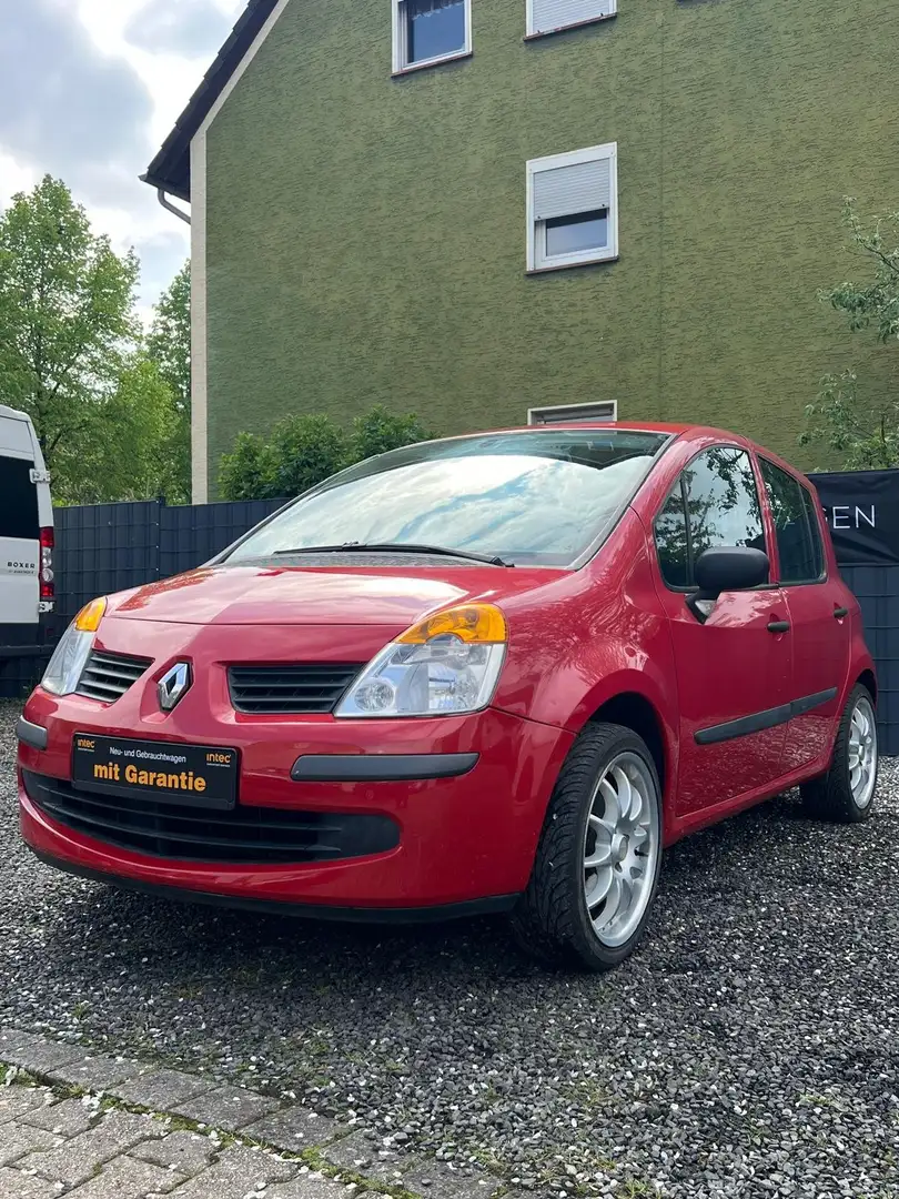 Renault Modus 1,2Authentique/TÜV-NEU/INSPEKTION/Z.RIEMEN-NEU Piros - 1