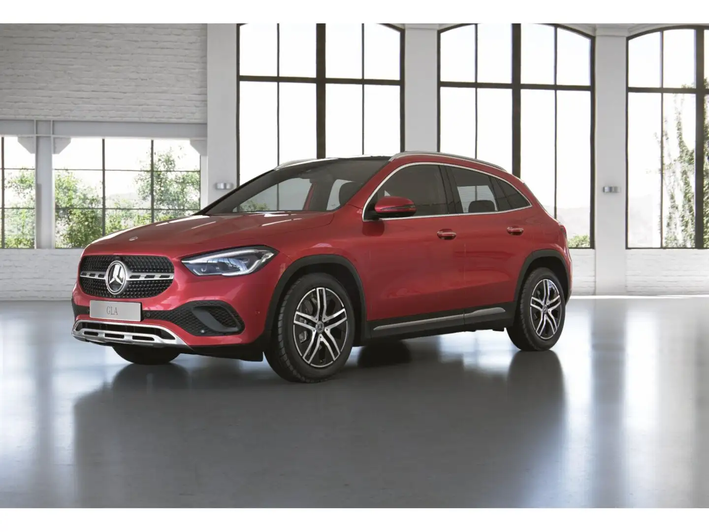 Mercedes-Benz GLA 250 e PROGRESSIVE+MBUX+DISTR+MBEAM+PANO+AHK Rot - 2