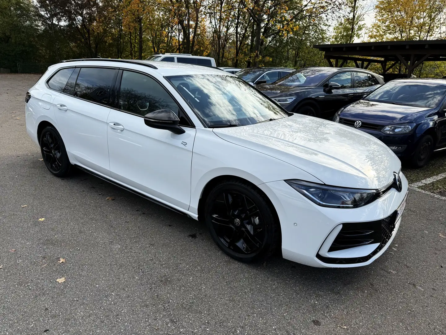 Volkswagen Passat Variant 2.0 TDI R-Line Black Style AHK Navi Max HeadUp VZE Blanc - 1