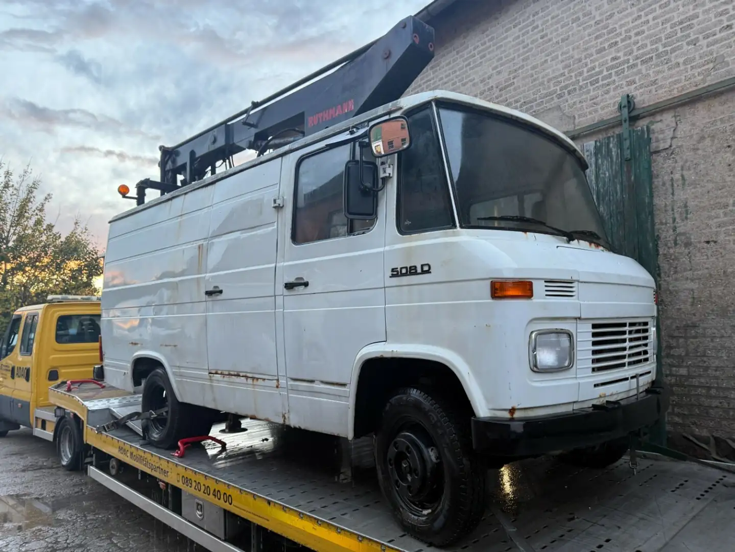 Mercedes-Benz 508 D Ruthmann Weiß - 1