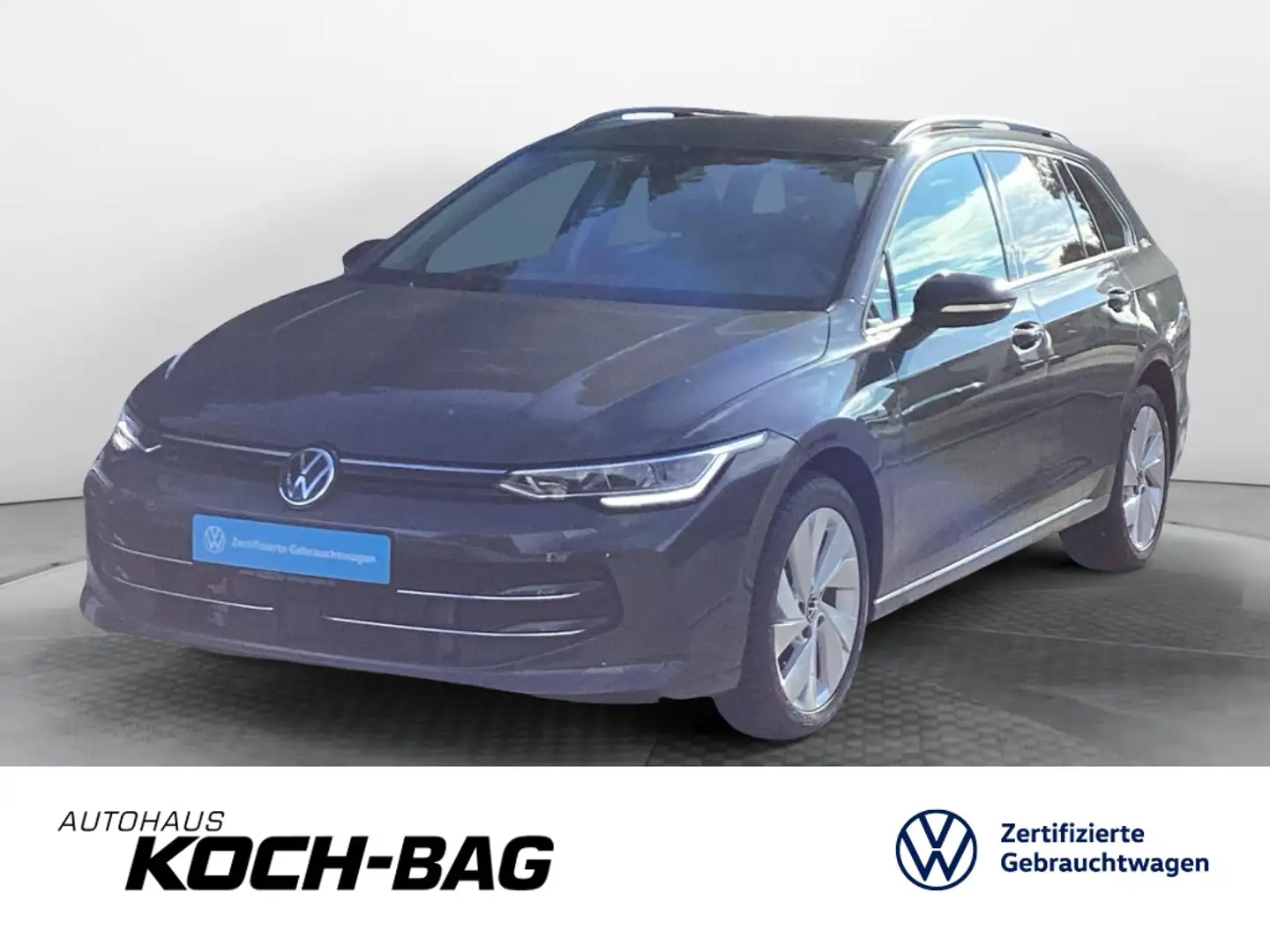 Volkswagen Golf Variant Golf VIII Variant 2.0TDI Goal DSG Navi AHK LED K Grau - 1