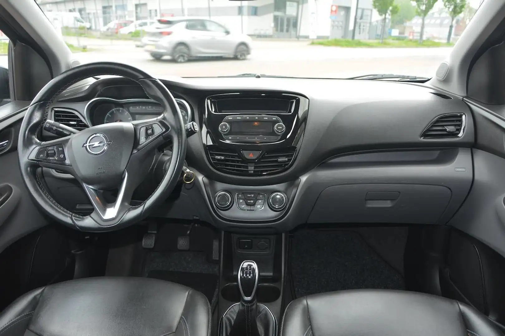 Opel Karl 1.0 ecoFLEX Innovation Clima|Cruise|Pdc|Leder! Zwart - 2