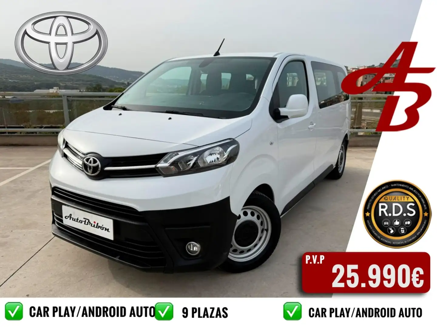 Toyota Proace Shuttle L2 1.5D 9pl. VX 120 Blanco - 1