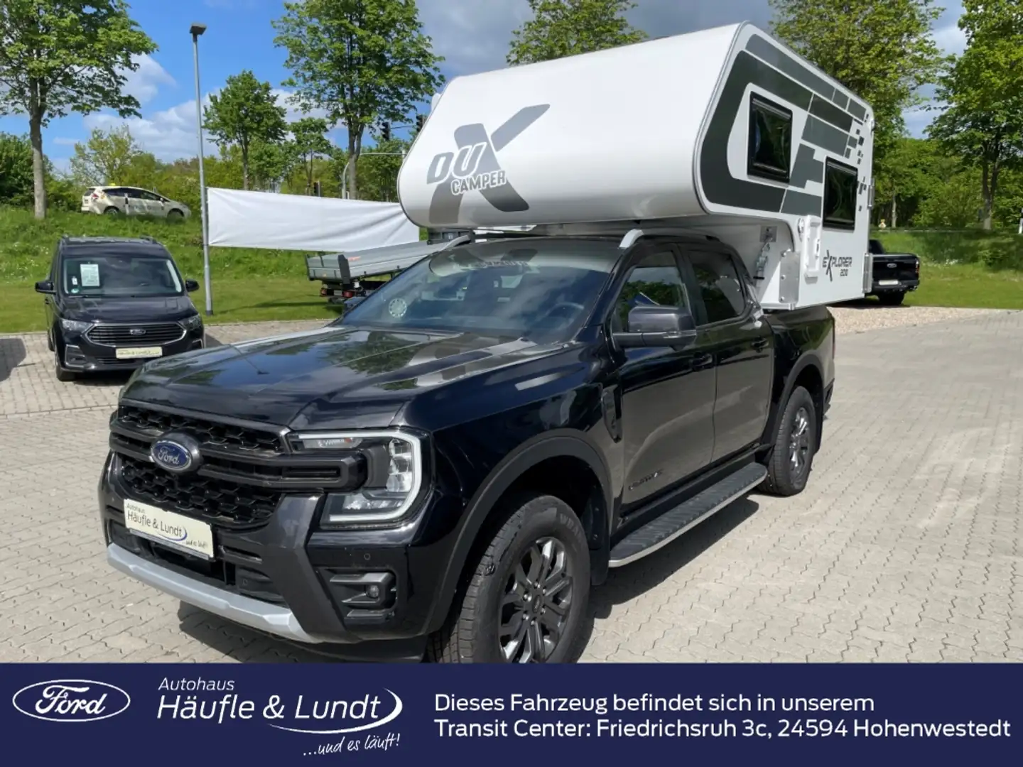 Ford Ranger DoKa Wildtrak Allrad-Wohnkabine-Standheizung- Schwarz - 1