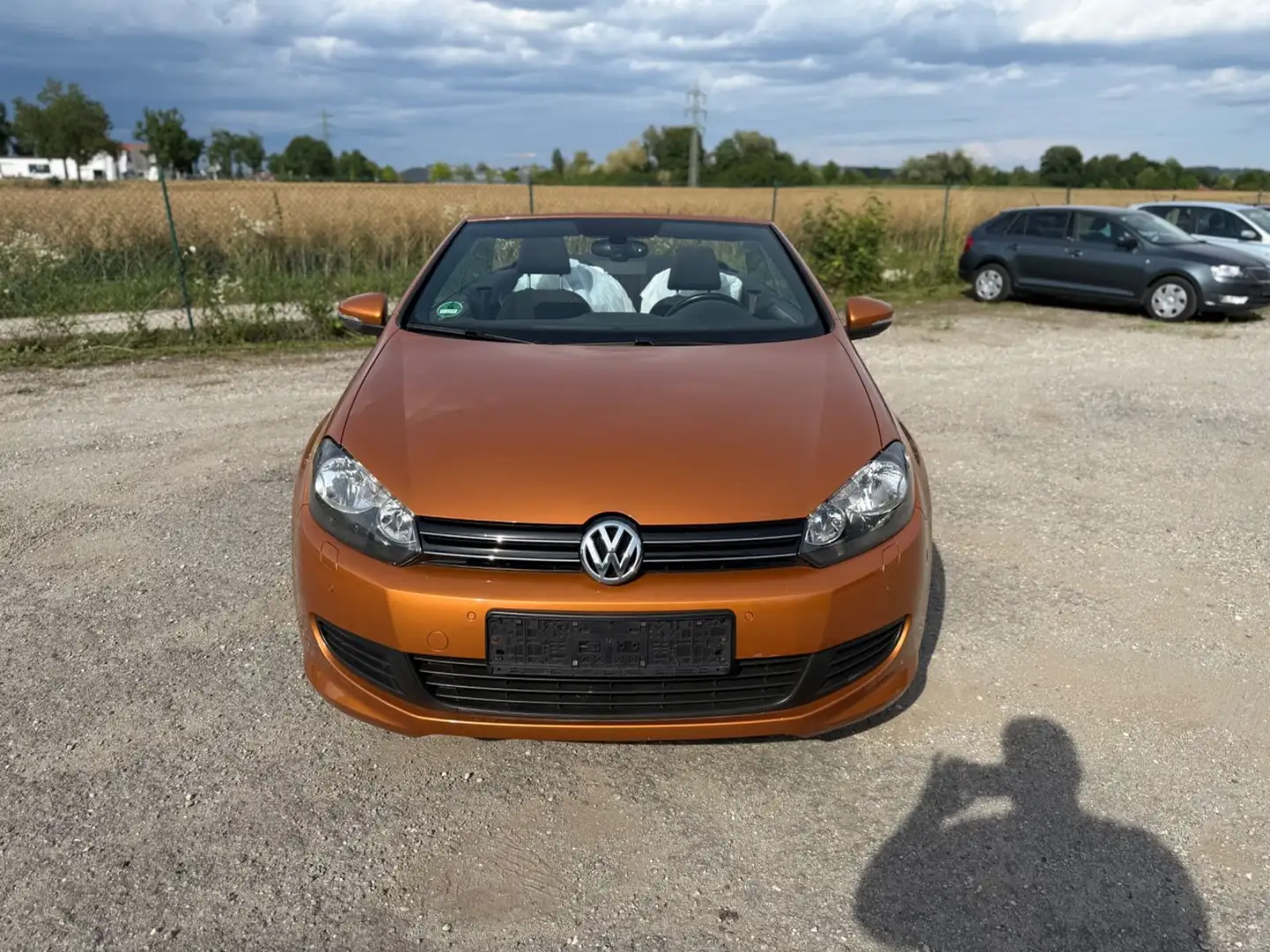 Volkswagen Golf VI Cabriolet  I Garantie I VW Scheckheft Oranje - 2