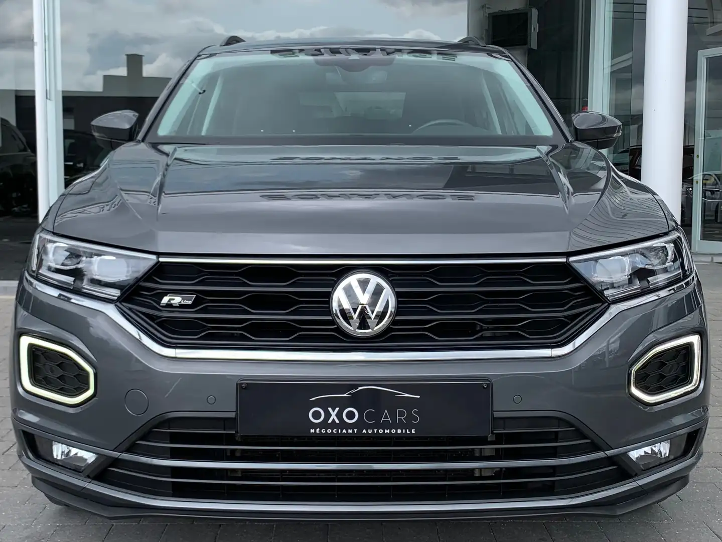Volkswagen T-Roc 1.0 TSI R-Line / Cockpit / Xenon / Gps / CarPlay / Gris - 2