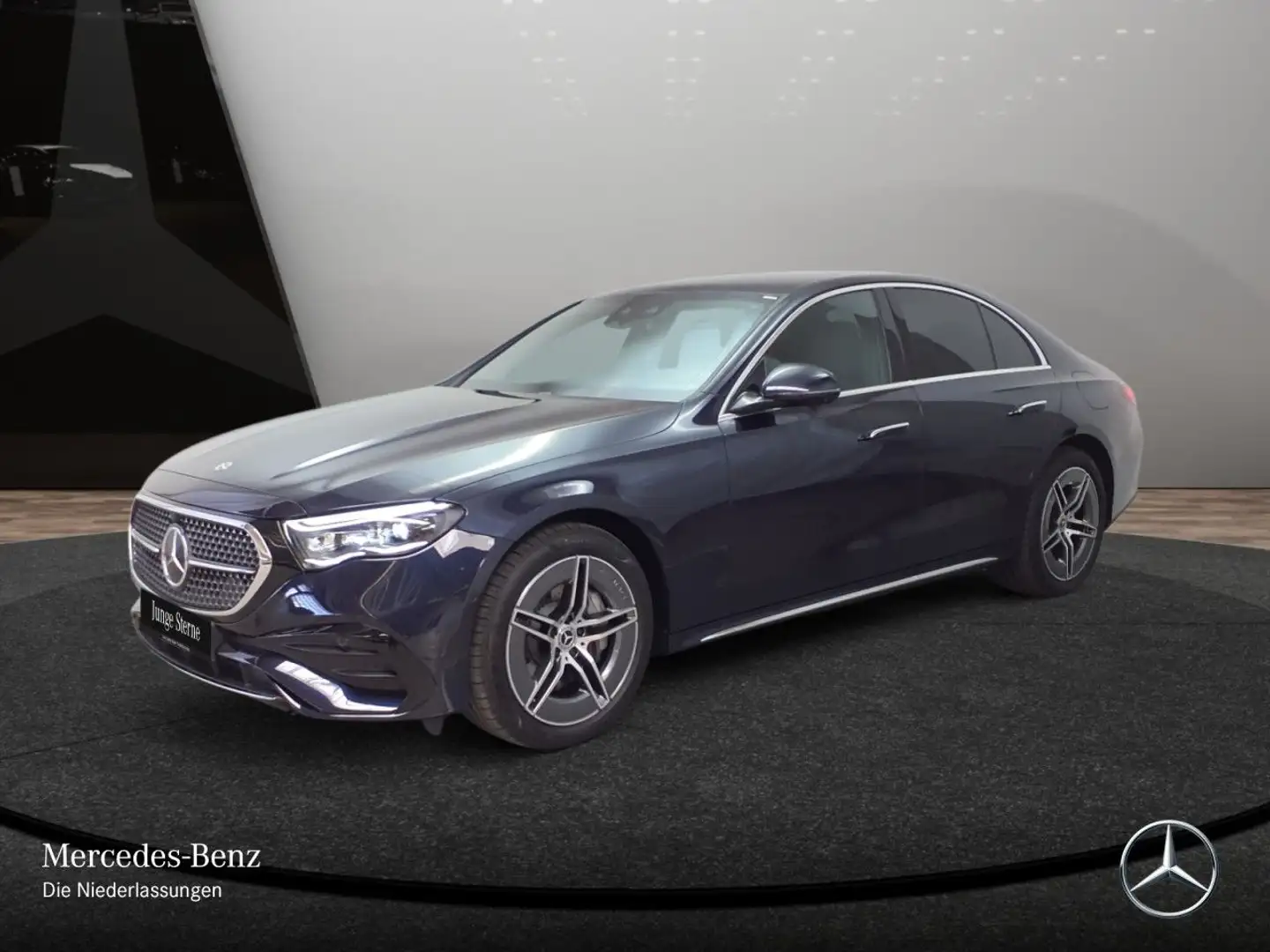 Mercedes-Benz E 300 e AMG Fahrass 360° Distr. Spurhalt-Ass PTS Blau - 2