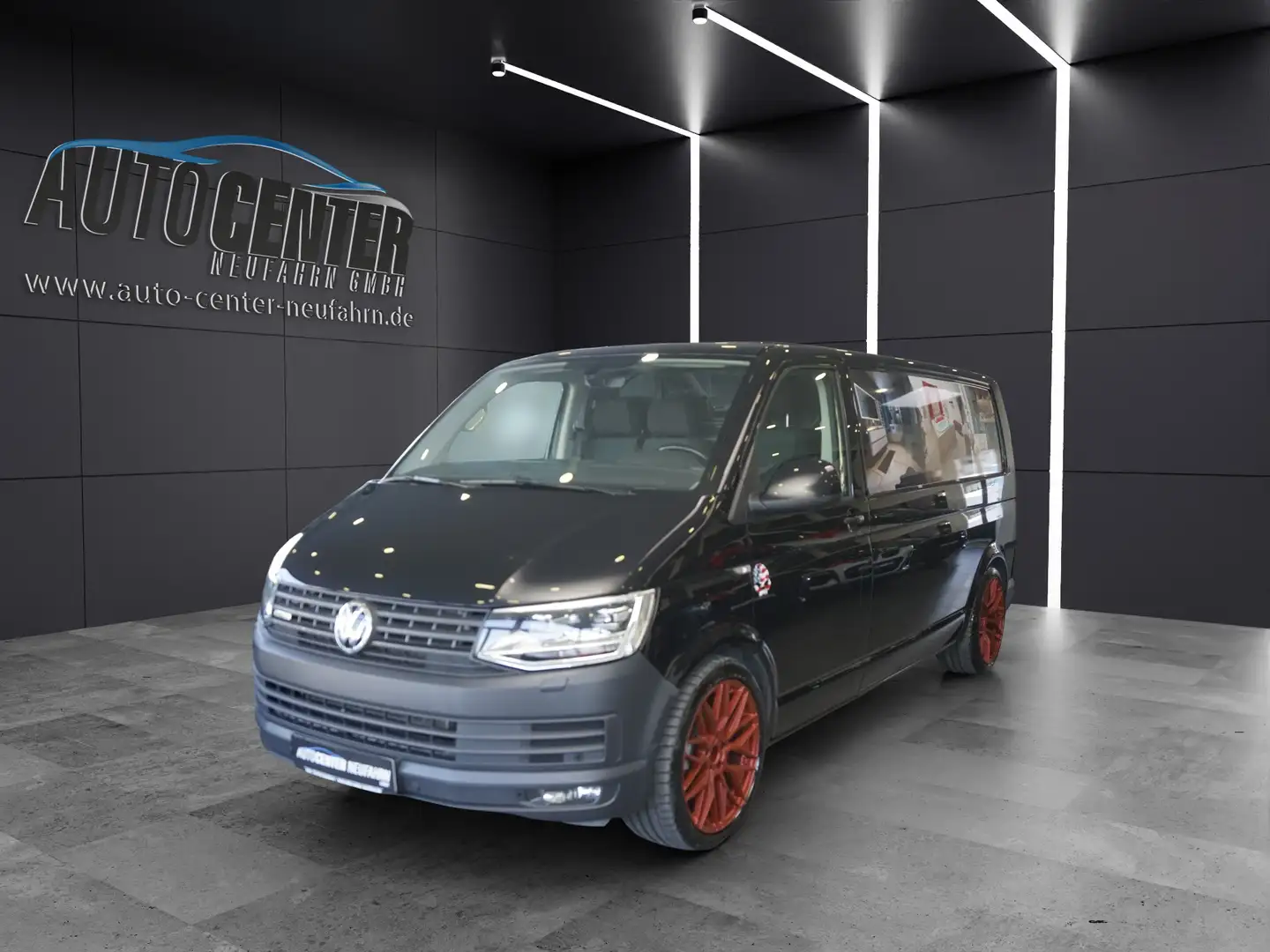 Volkswagen T6 Transporter Kasten lang 4Motion+NAVI+TEMPOMAT+PDC Schwarz - 1