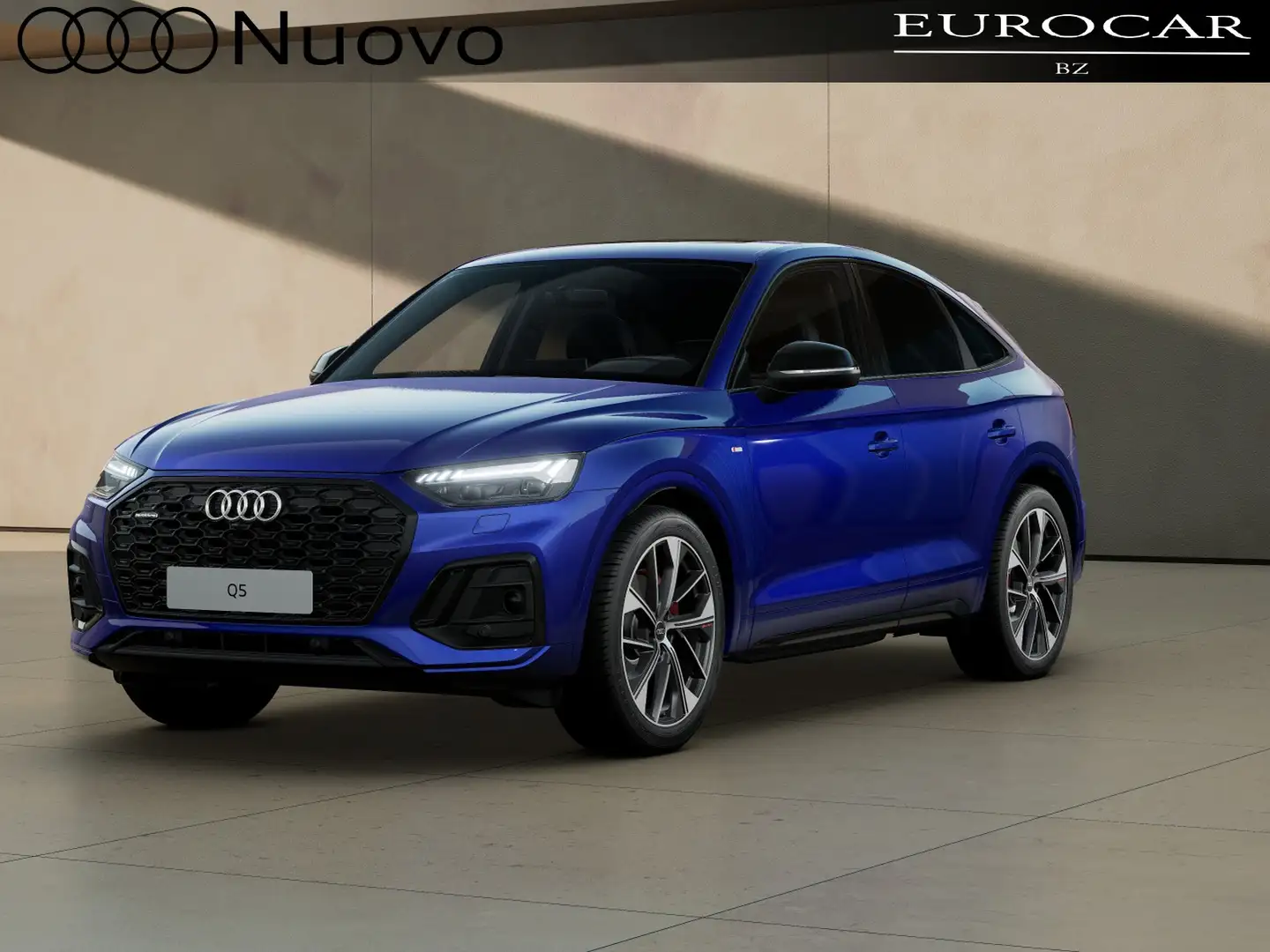 Audi Q5 sportback 40 2.0 tdi mhev 12v identity black quatt Blu/Azzurro - 1