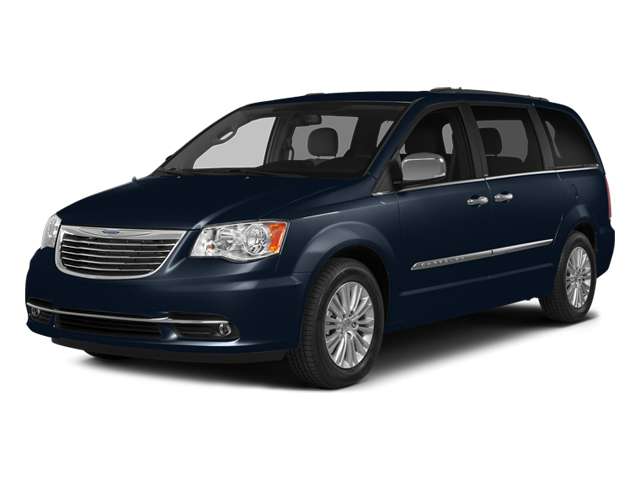 Blue 2014 Chrysler Town & Country Minivan Front-Wheel Drive 6-Speed Automatic