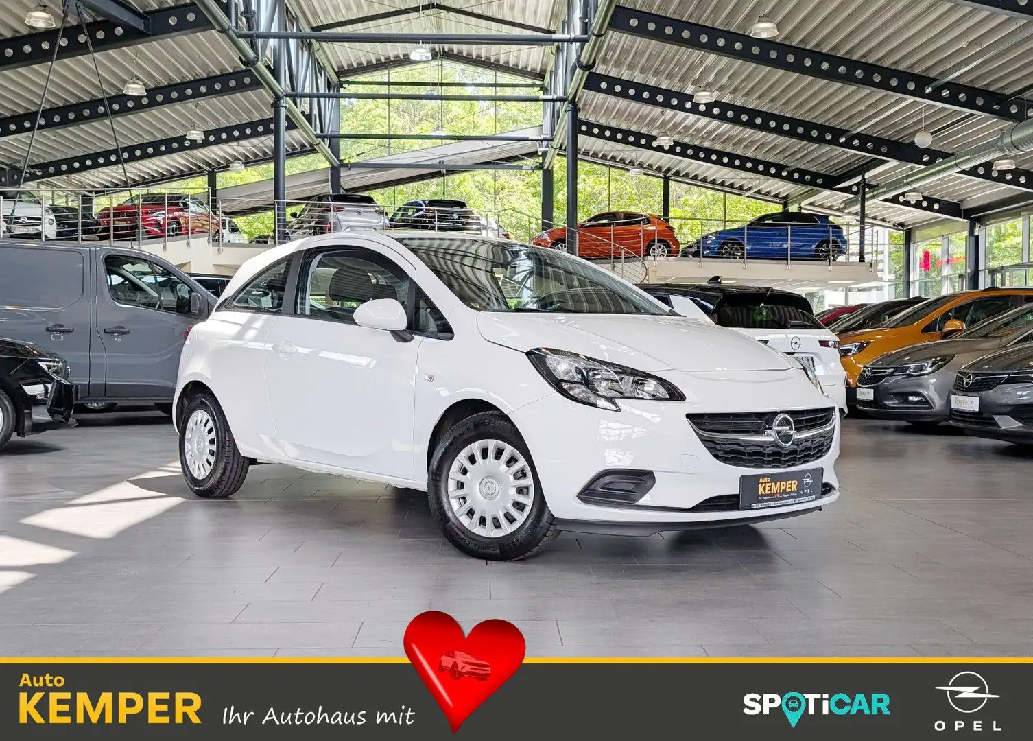 Opel Corsa 1.2 Selection *SHZ*LHZ*Klima* Blanco - 1