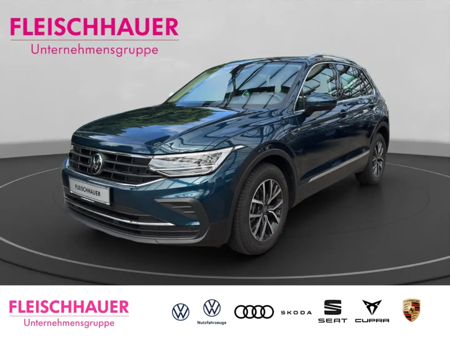 Volkswagen Tiguan 1.5 TSI ACT DSG Soundsystem LED ACC El. Heckklappe Blau - 1