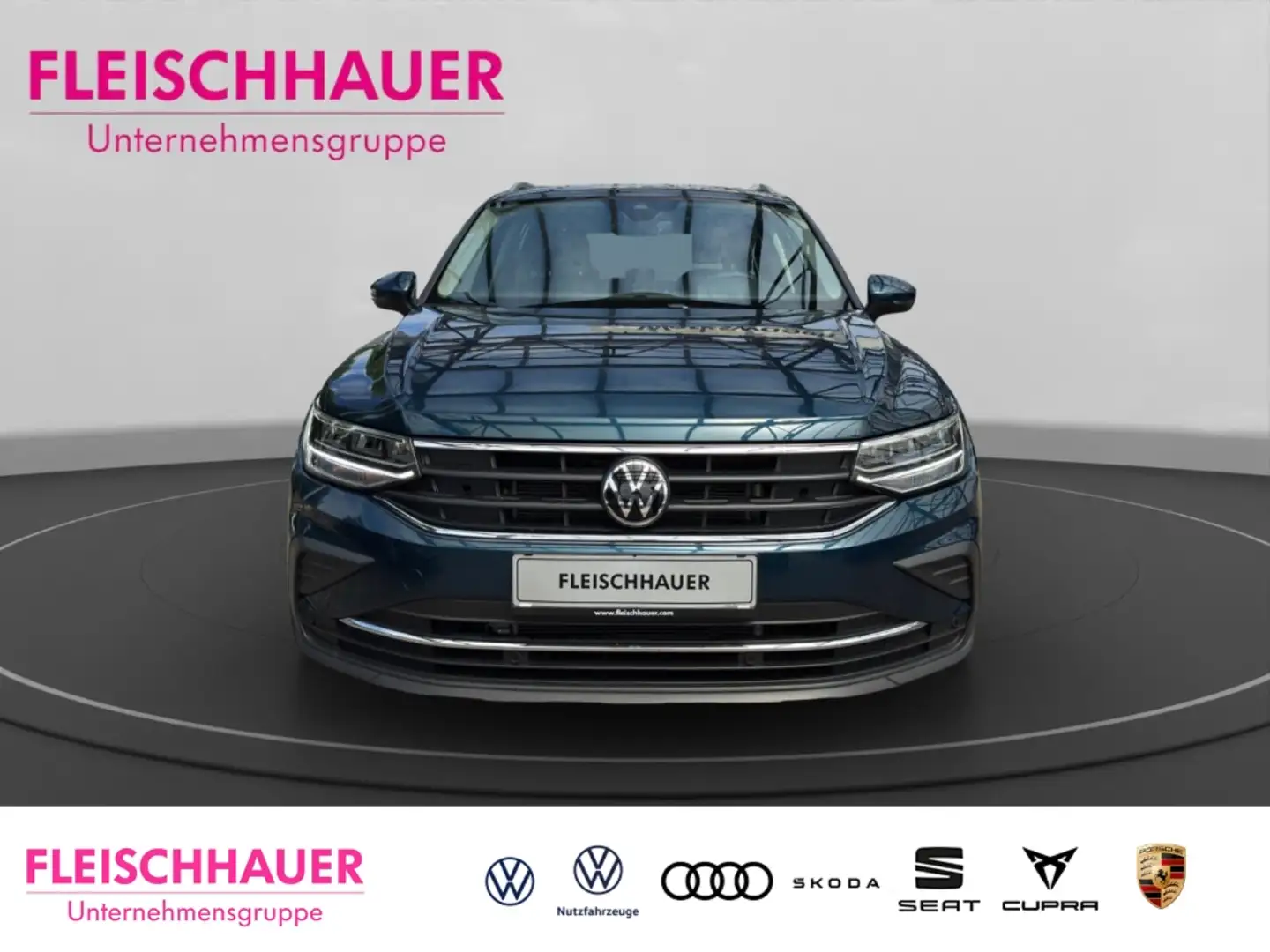 Volkswagen Tiguan 1.5 TSI ACT DSG Soundsystem LED ACC El. Heckklappe Blau - 2