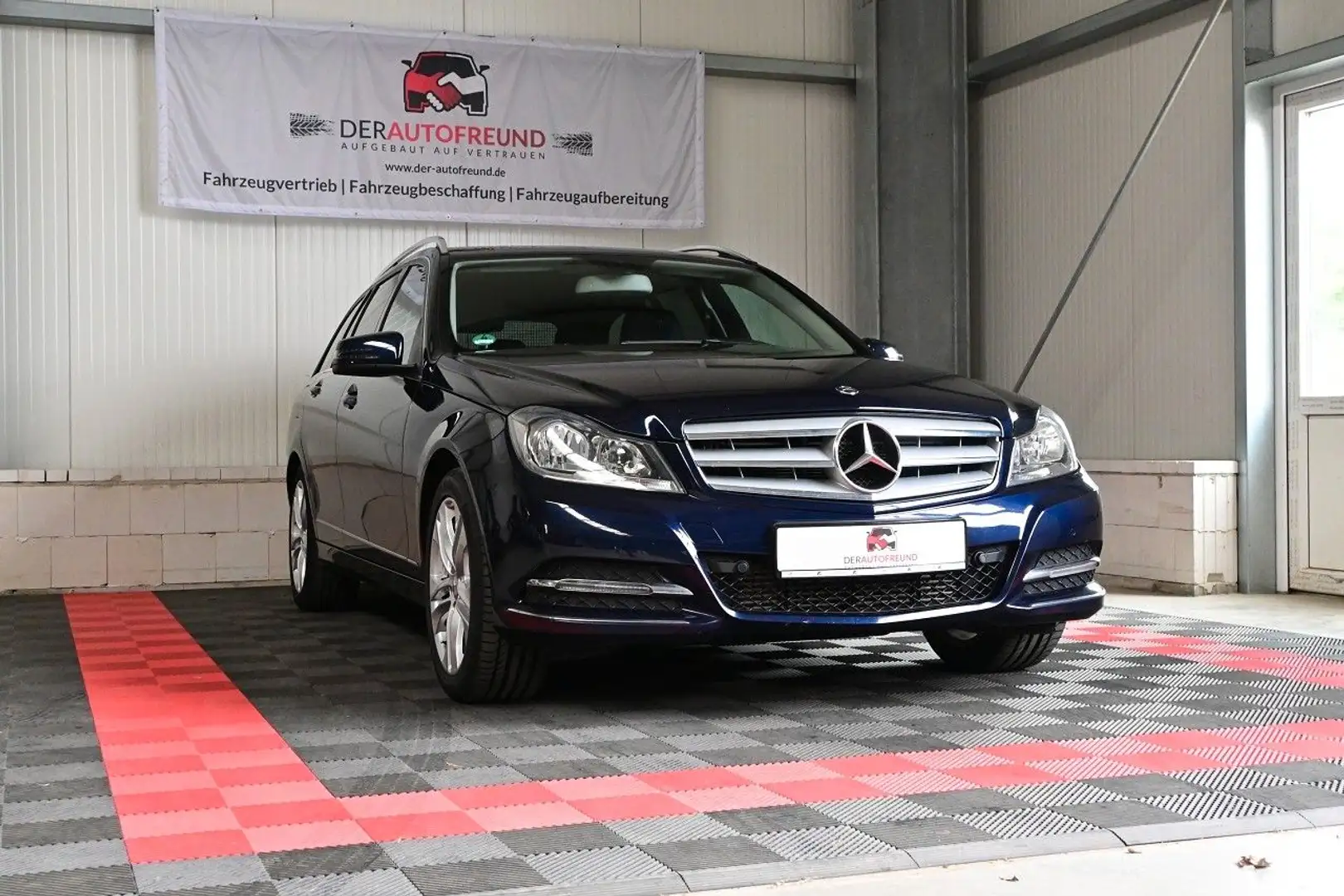 Mercedes-Benz C 180 C -Klasse *Scheckheft MB* Azul - 1