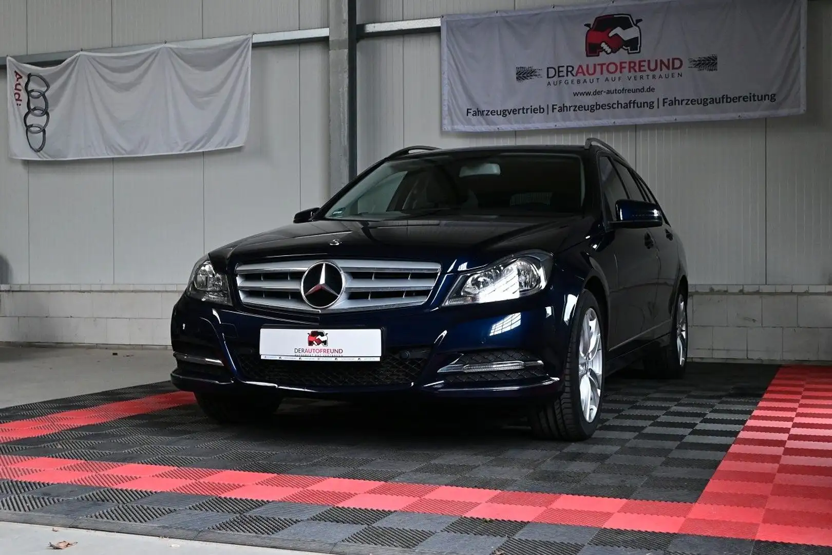 Mercedes-Benz C 180 C -Klasse *Scheckheft MB* Azul - 2