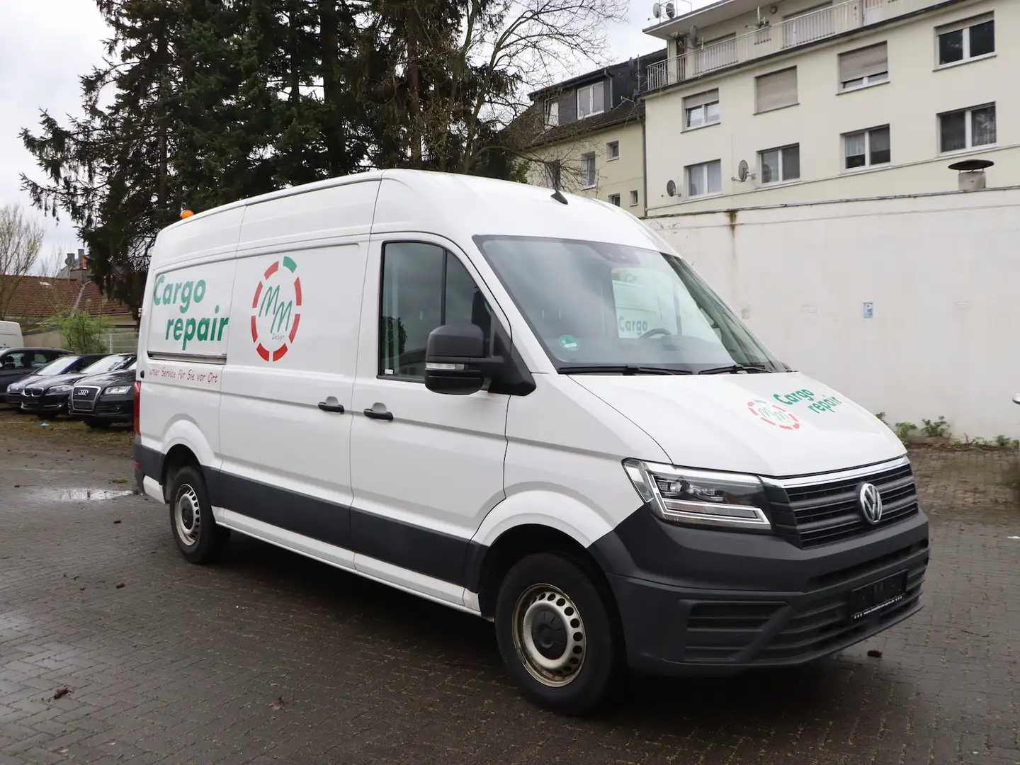 Volkswagen Crafter Kasten 35 TDI DSG IQ. MITTELLANG+HOCH Weiß - 2