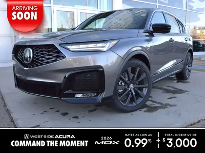 Gray 2026 Acura MDX SUV / Crossover All-Wheel Drive Automatic