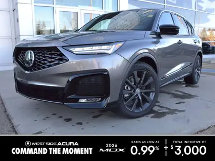 Gray 2026 Acura MDX SUV / Crossover All-Wheel Drive Automatic