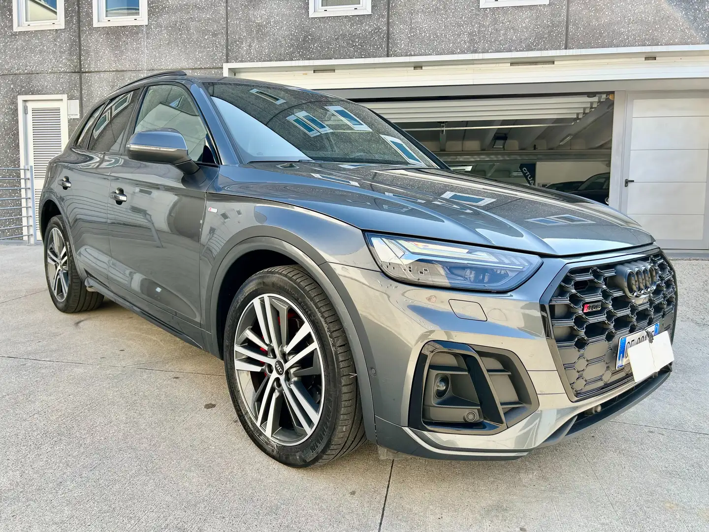 Audi Q5 Q5 II 45 2.0 tfsi mhev  S line Plus SOSPENSIONI!!! Grau - 1