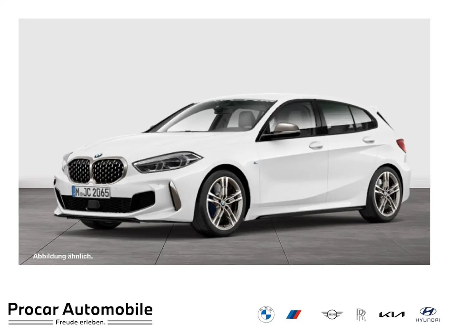 BMW 135 M135i xDrive NAVI LED Sound Syst. PDC V+H LM Weiß - 1