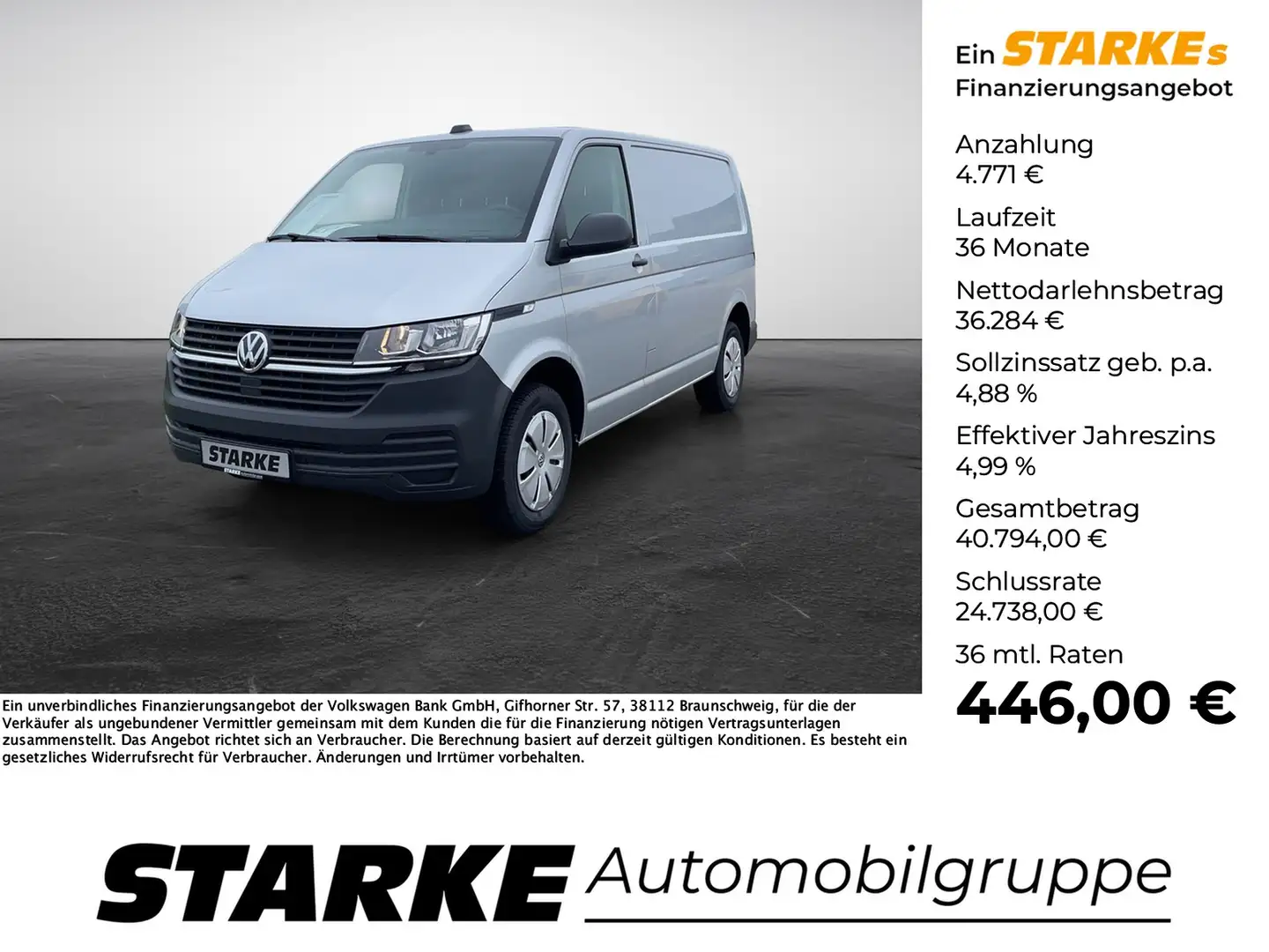 Volkswagen T6 Transporter T6.1 2.0 TDI Kasten Ezüst - 1