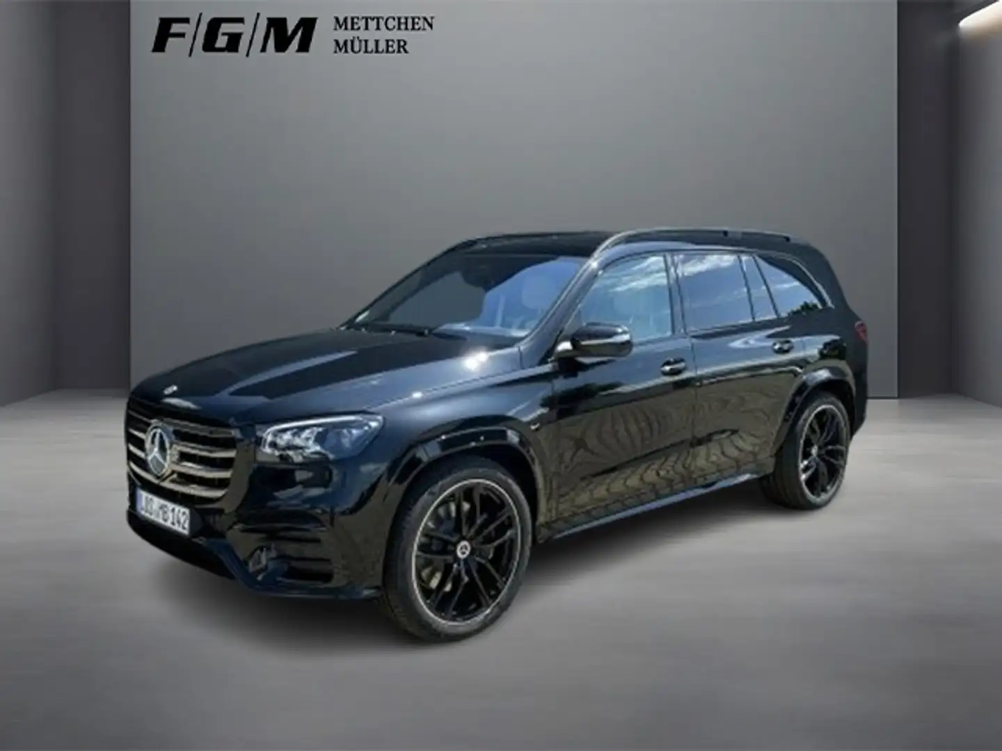 Mercedes-Benz GLS 450 d 4Matic  AMG Line +MBUX+Wide+Pano+AHK Noir - 1