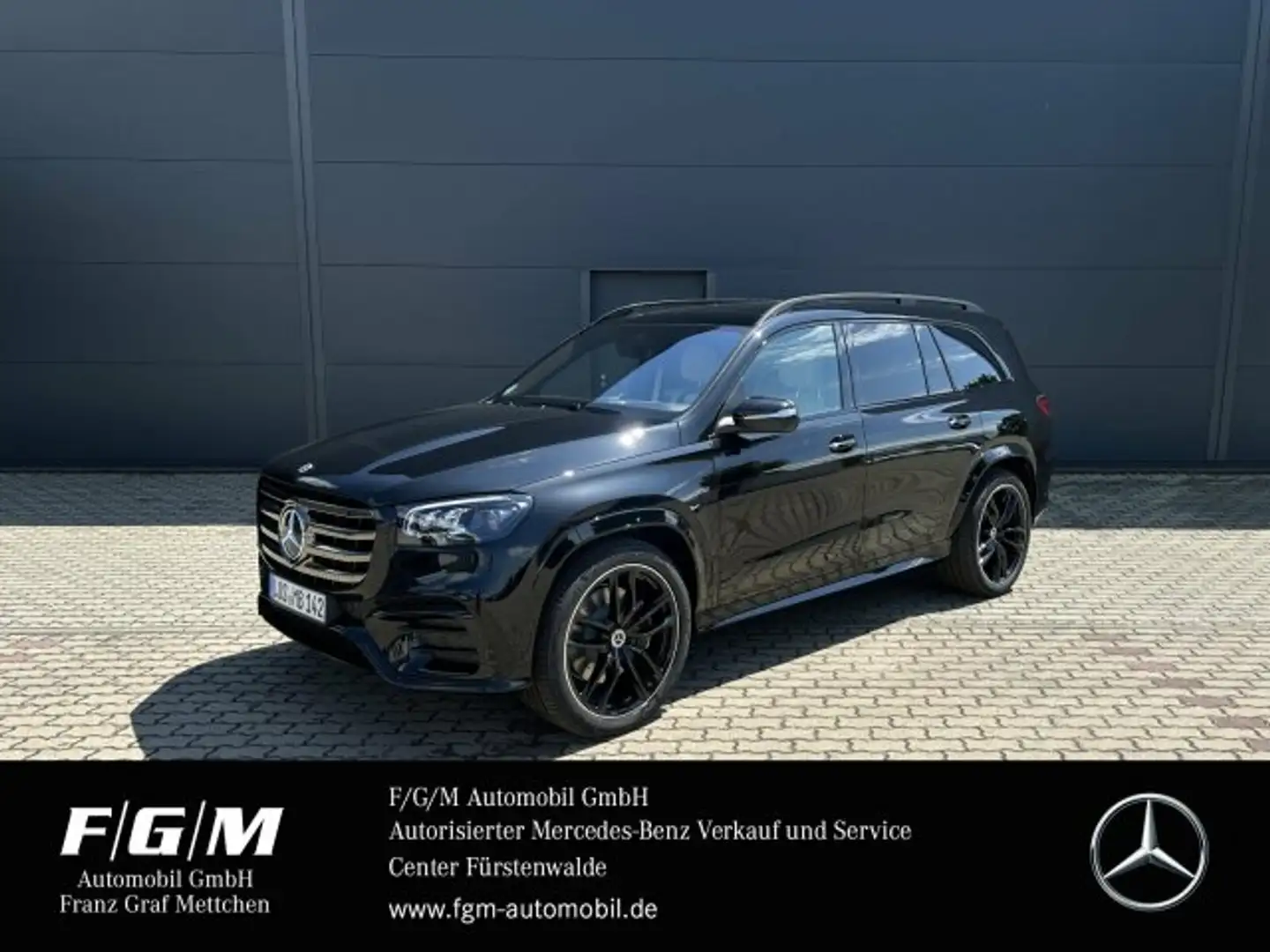 Mercedes-Benz GLS 450 d 4Matic  AMG Line +MBUX+Wide+Pano+AHK Noir - 1