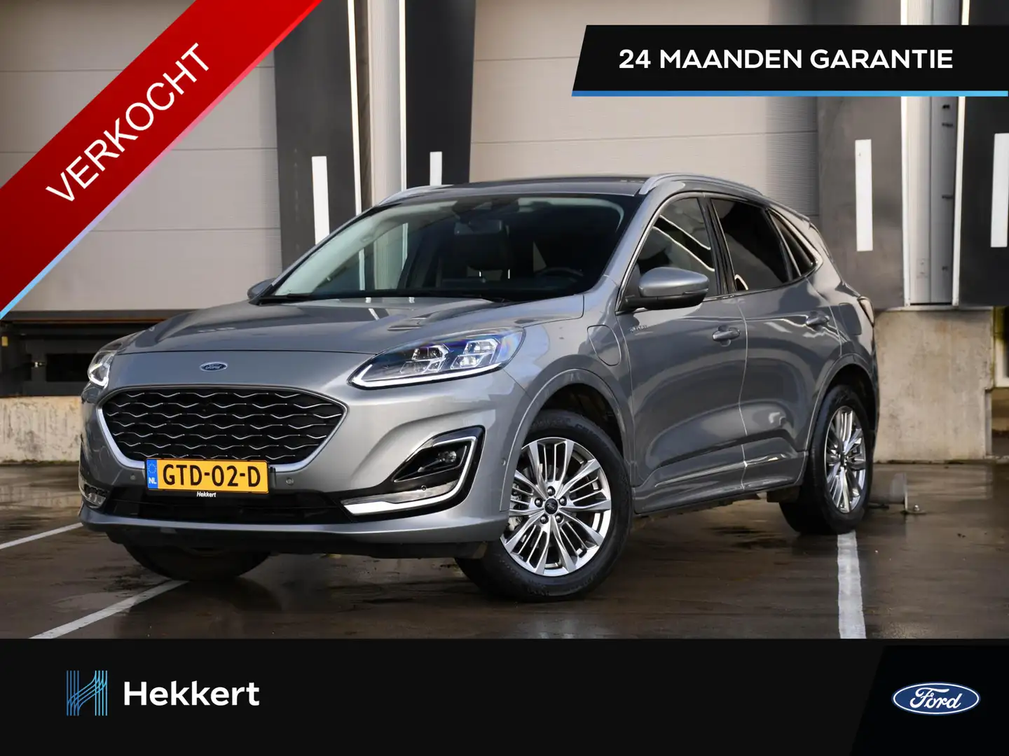 Ford Kuga Vignale 2.5 PHEV 225pk Automaat WINTER PACK | DRIV Grijs - 1