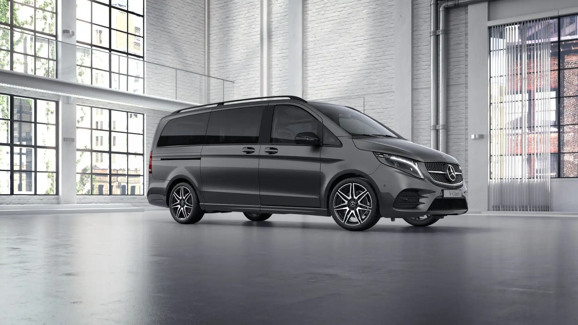 Mercedes-Benz V 300 V 300 d AVANTGARDE EDITION 4M lang Grau - 2