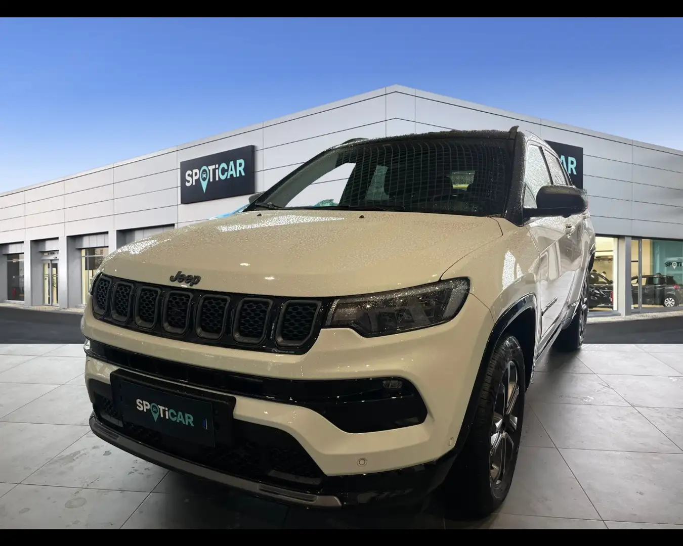 Jeep Compass 1.3 Turbo T4 PHEV 80 Anniversario Weiß - 1