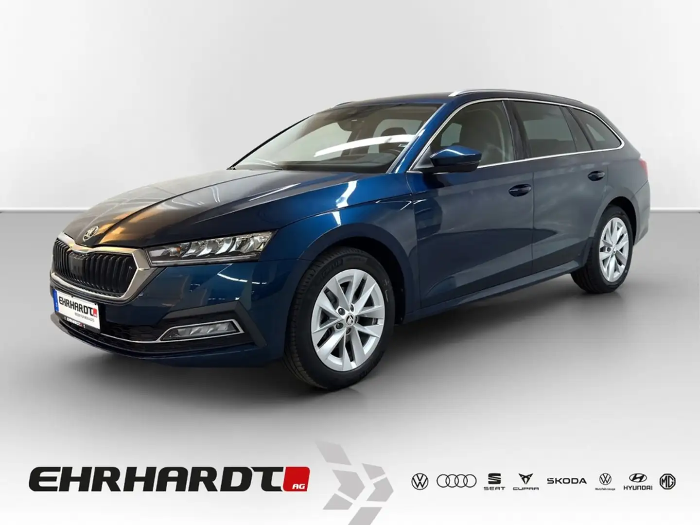Skoda Octavia Combi 1.5 TSI DSG Style LED*VIRTUAL*HEADUP*NAV*... Bleu - 1