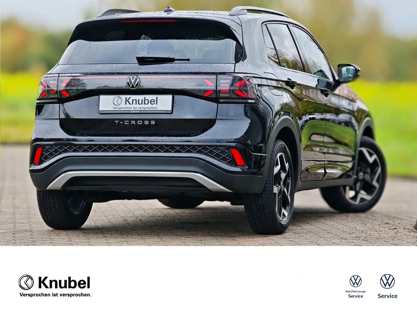 Volkswagen T-Cross R-Line 1.5 TSI DSG AHK*Matrix*Nav*ACC*SHZ* Schwarz - 2