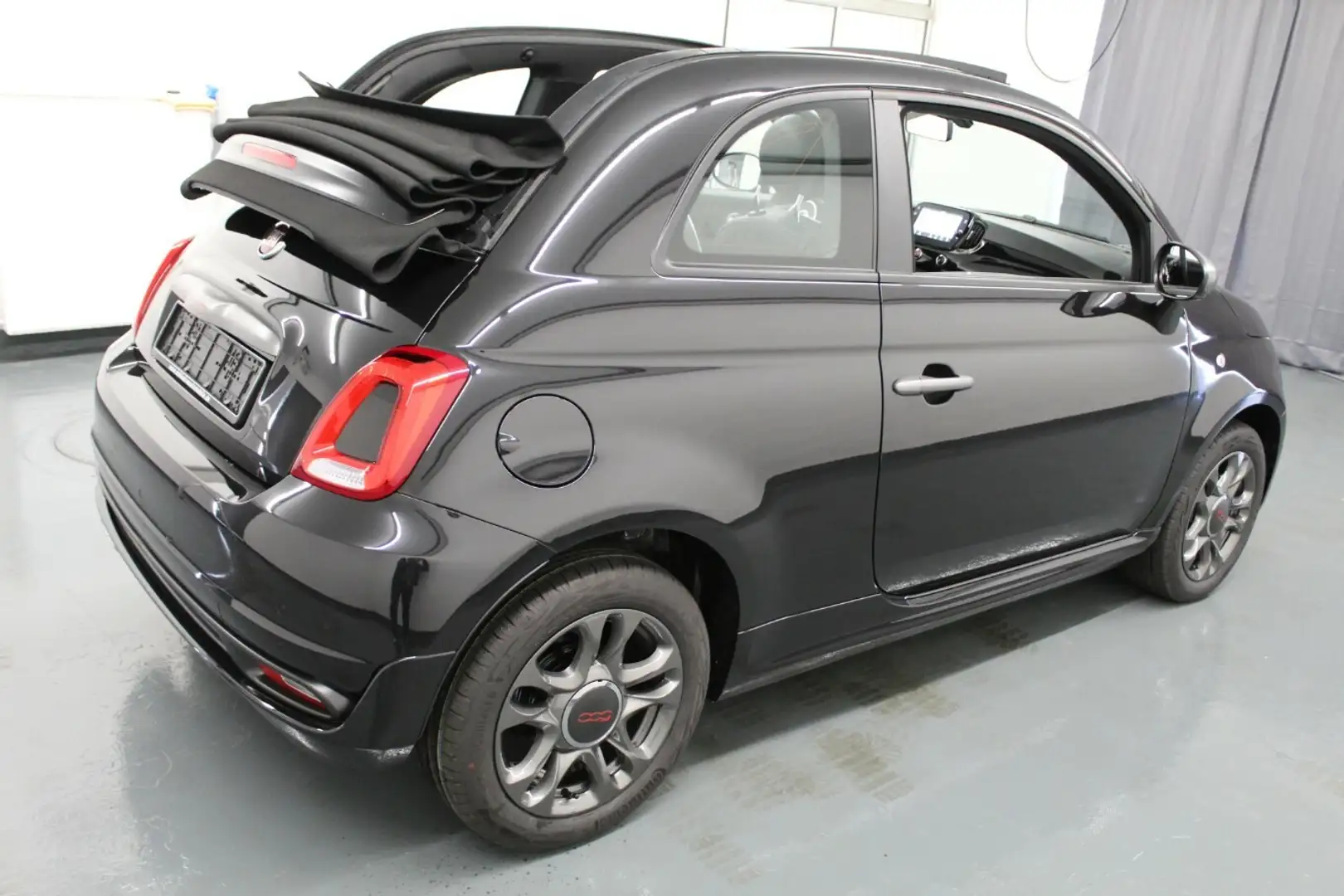 Fiat 500C 1.0 "S" Sport Apple+DAB+PDC! Schwarz - 1