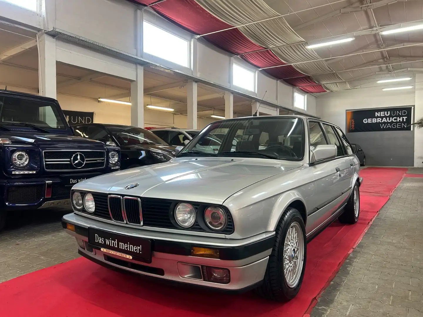 BMW 325 E30 325i Touring*H-ZULASSUNG*TÜV NEU* Plateado - 1