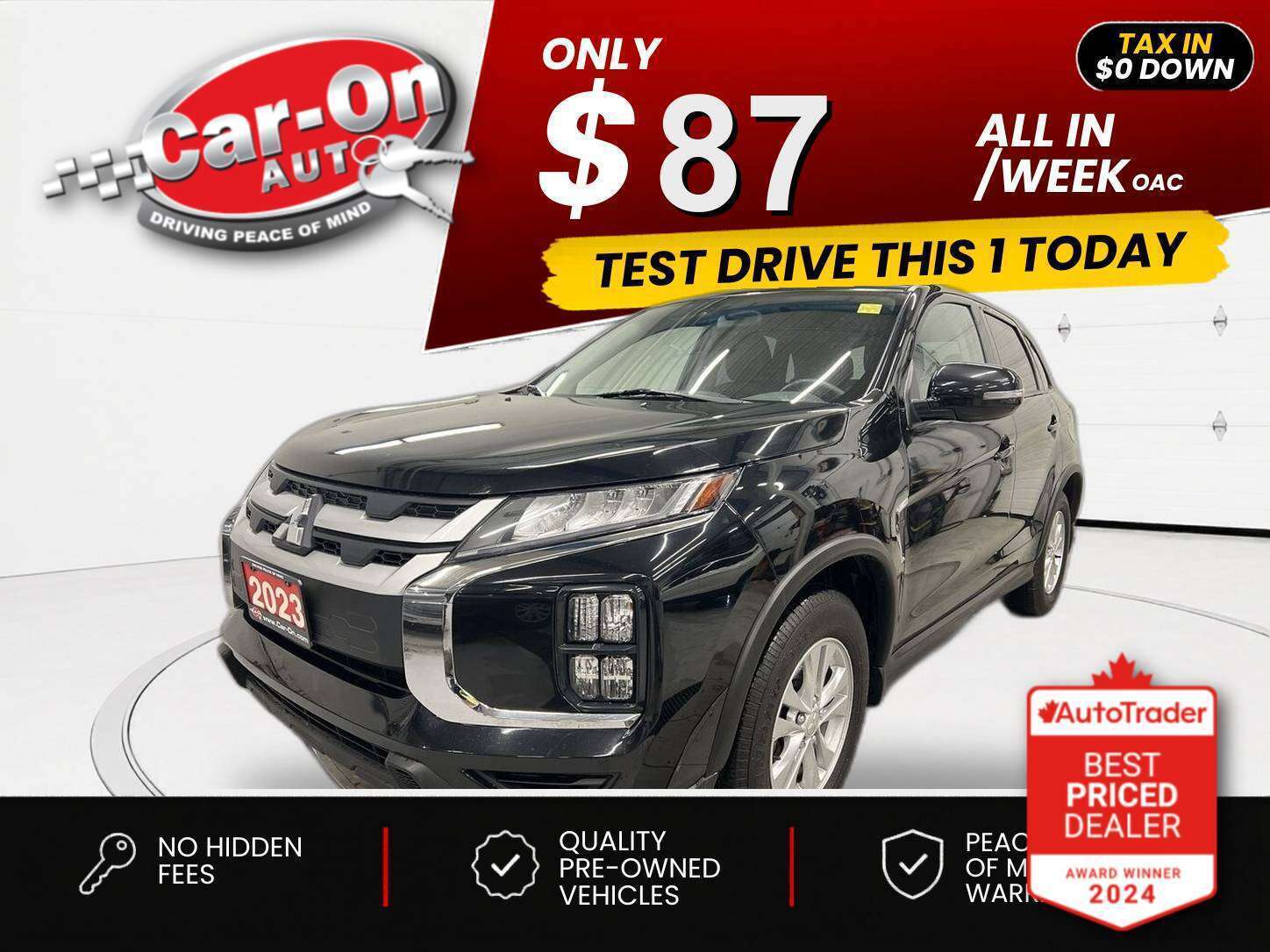 Black 2023 Mitsubishi RVR   Automatic