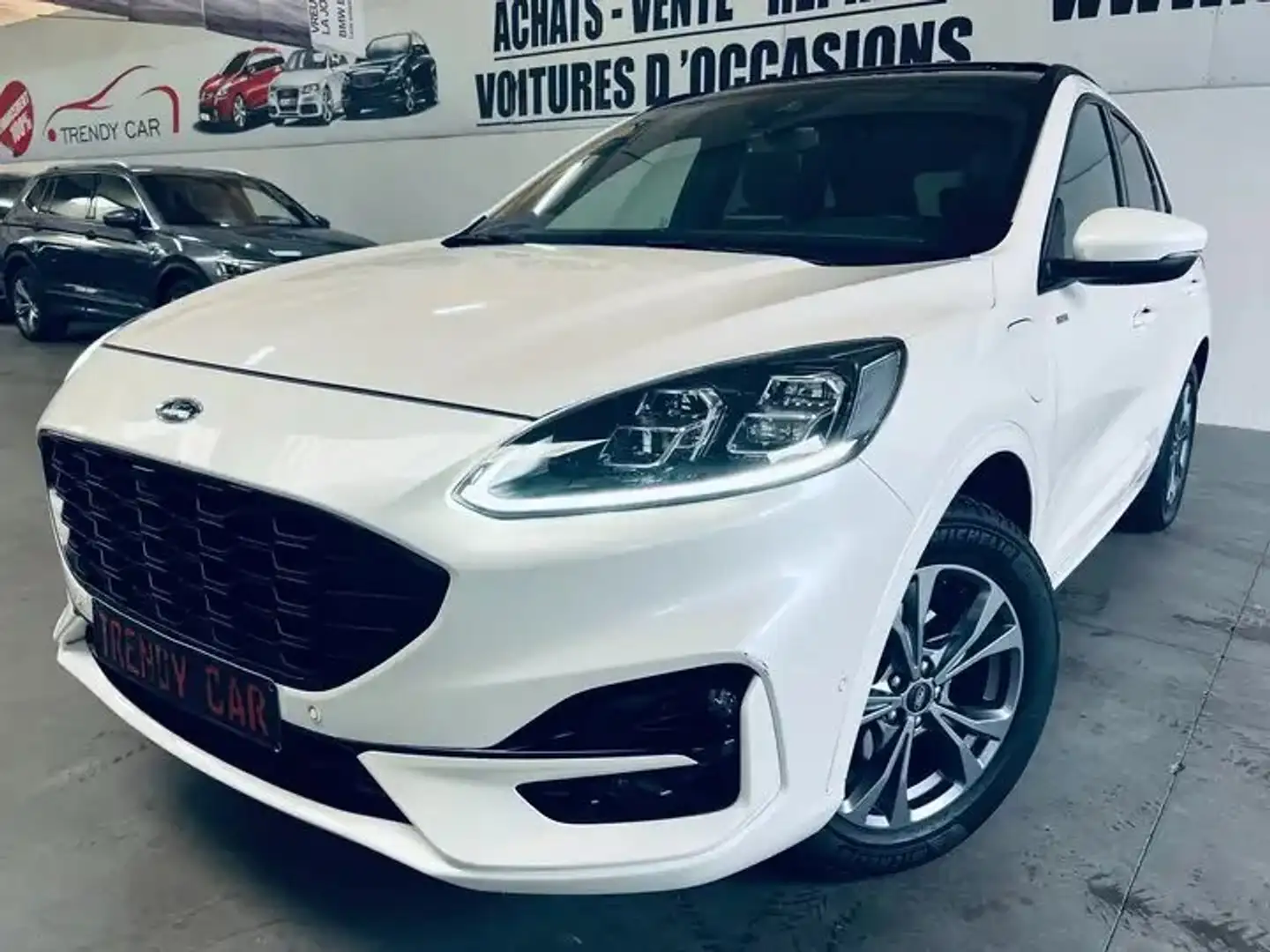Ford Kuga 2.5 EcoBoost FWD PHEV ST-Line(16487.6+TVA) Blanc - 1