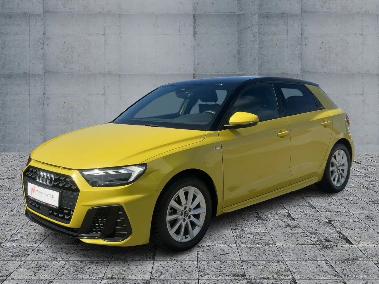 Audi A1 30 TFSI S-LINE LED+PDC+ACC+DAB+SHZ Giallo - 2
