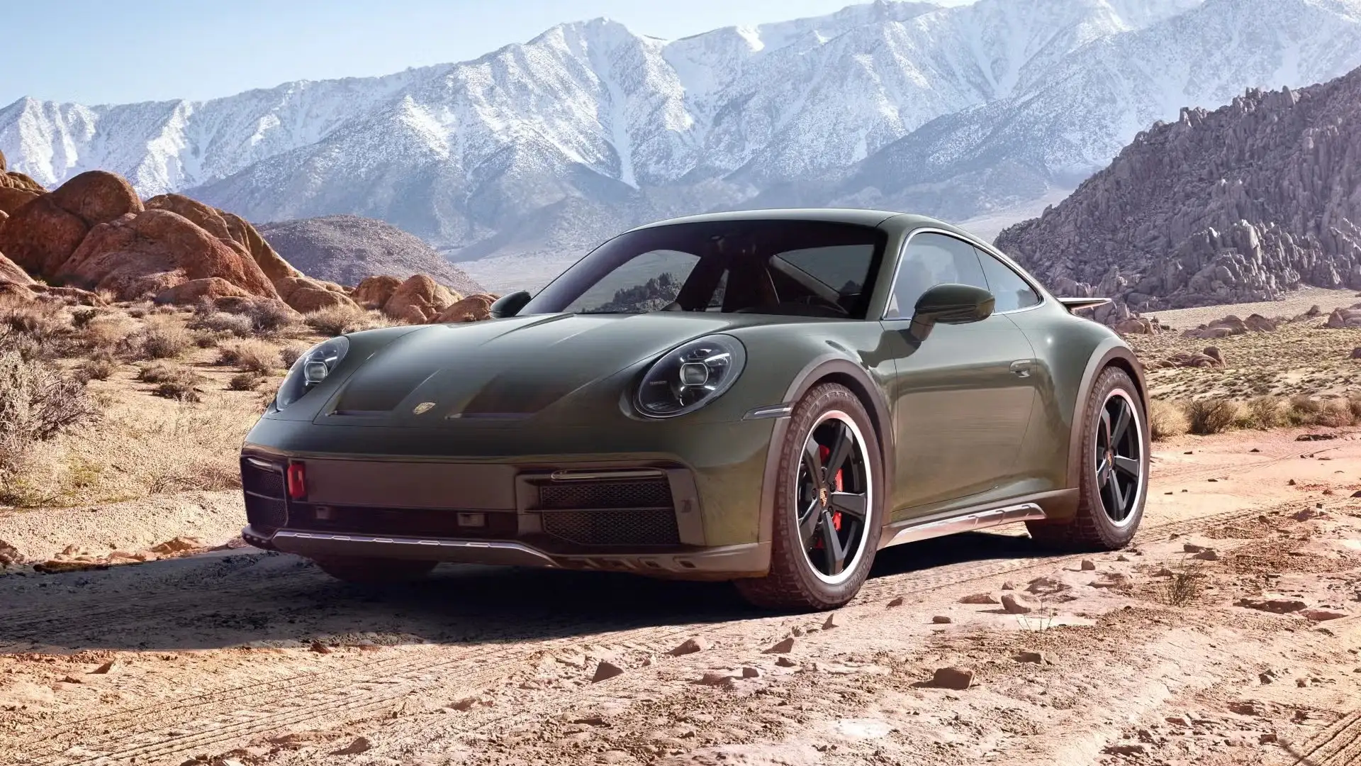 Porsche 992 Dakar | PTS - Sonderwunsch |18-way |360°|Matrix Vert - 1