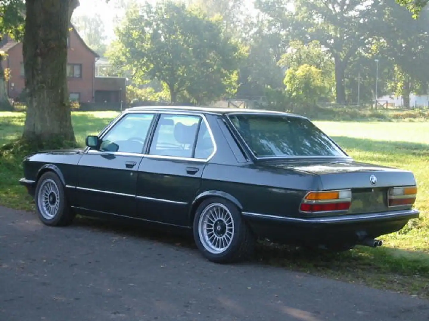 BMW 528 528i zelena - 1