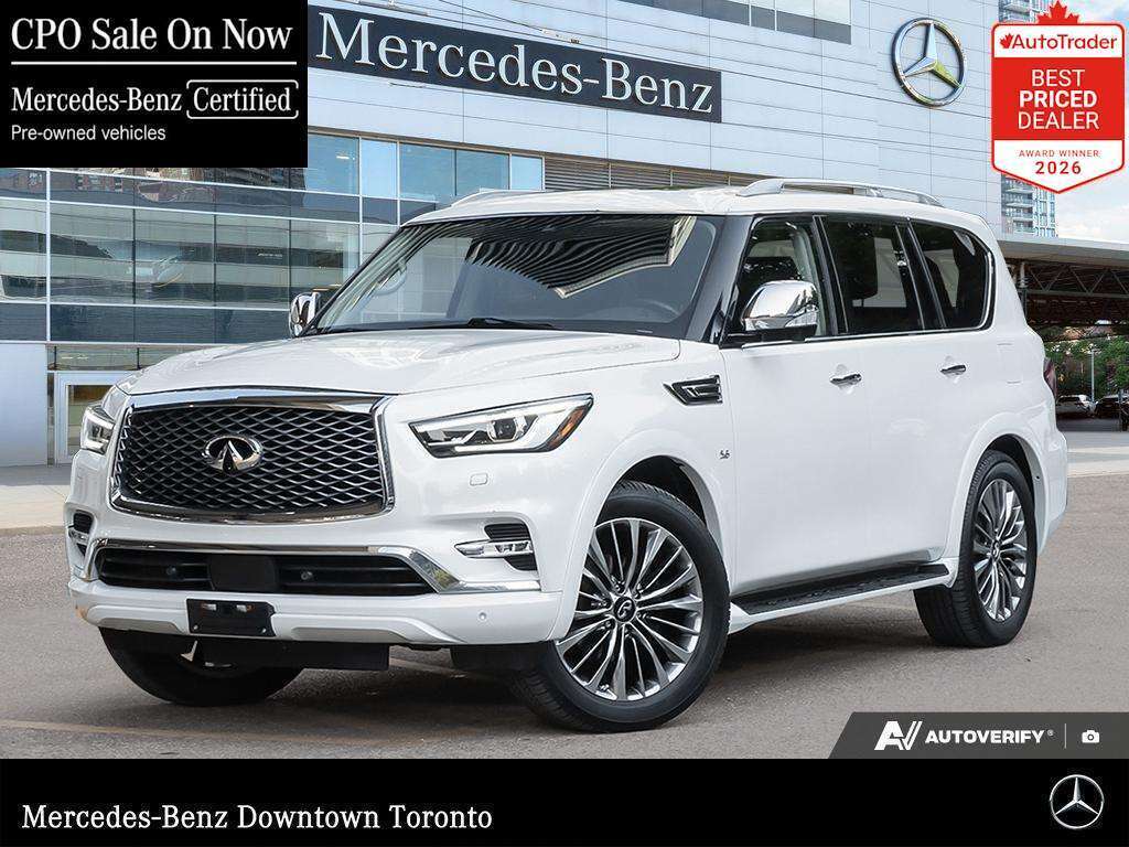 2020 Infiniti QX80 Intelligent Cruise | 360 Cam | 8 Passenger | Bose