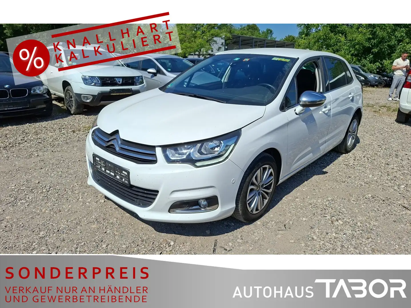 Citroen C4 1.6 BlueHDi 120 Selection Navi LM PDC TWA GRA Weiß - 1