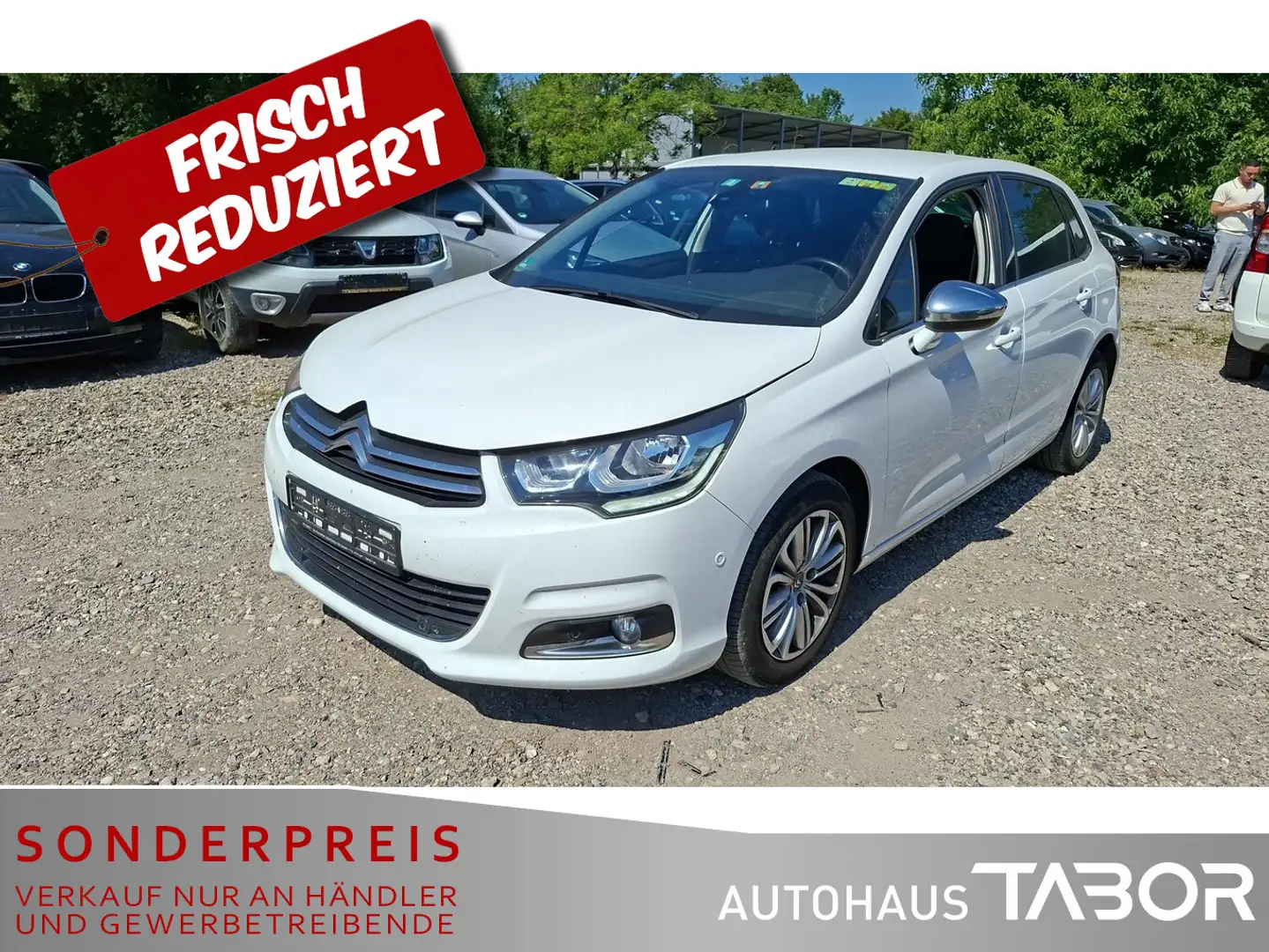 Citroen C4 1.6 BlueHDi 120 Selection Navi LM PDC TWA GRA Weiß - 1