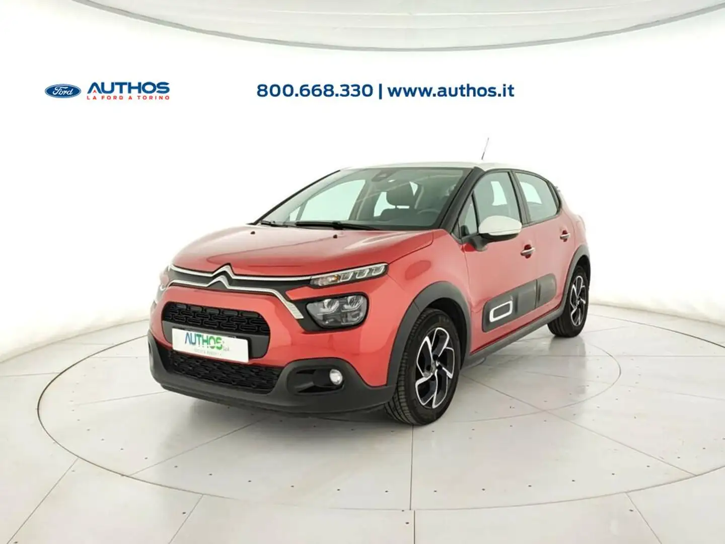Citroen C3 1.2 puretech Shine Pack s&s 83cv my20 Rosso - 1